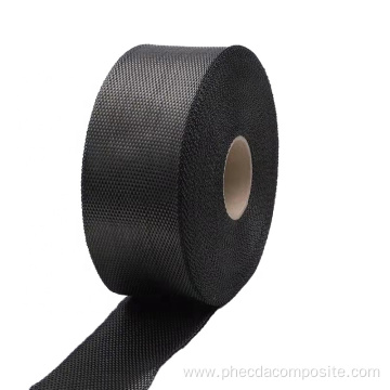 3K 100% carbon fiber woven tape fabric